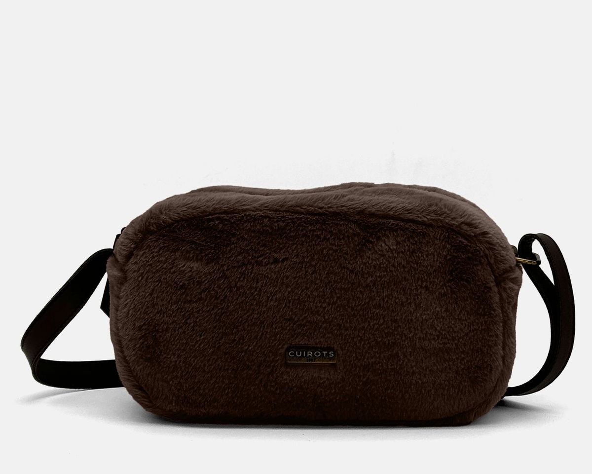 Bandolera mediana CUIROTS Grosseto con pelito