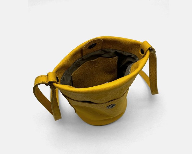 Bandolera pequeña CUIROTS Seta de piel