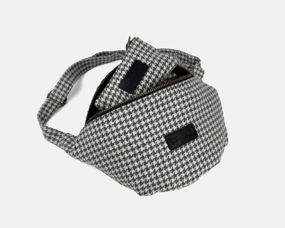 Bandolera riñonera mediana MINIOTS estampada