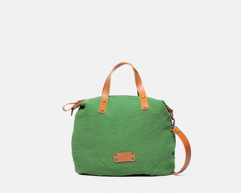 Bolsa de mano CUIROTS de lino reciclado