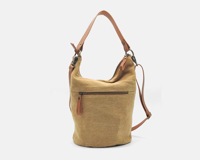 Bolso de hombro CUIROTS de lino reciclado
