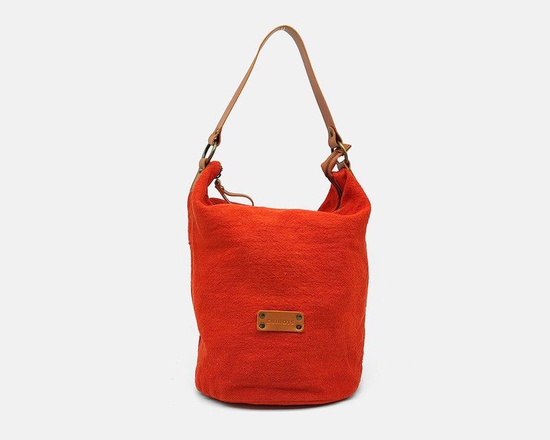 Bolso de hombro CUIROTS de lino reciclado