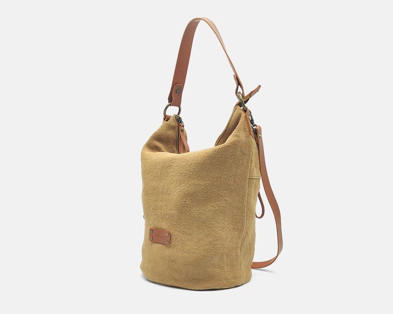 Bolso de hombro CUIROTS de lino reciclado