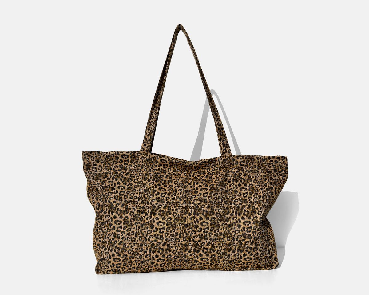 Bolsa tipo shopper grande MINIOTS Leopardo