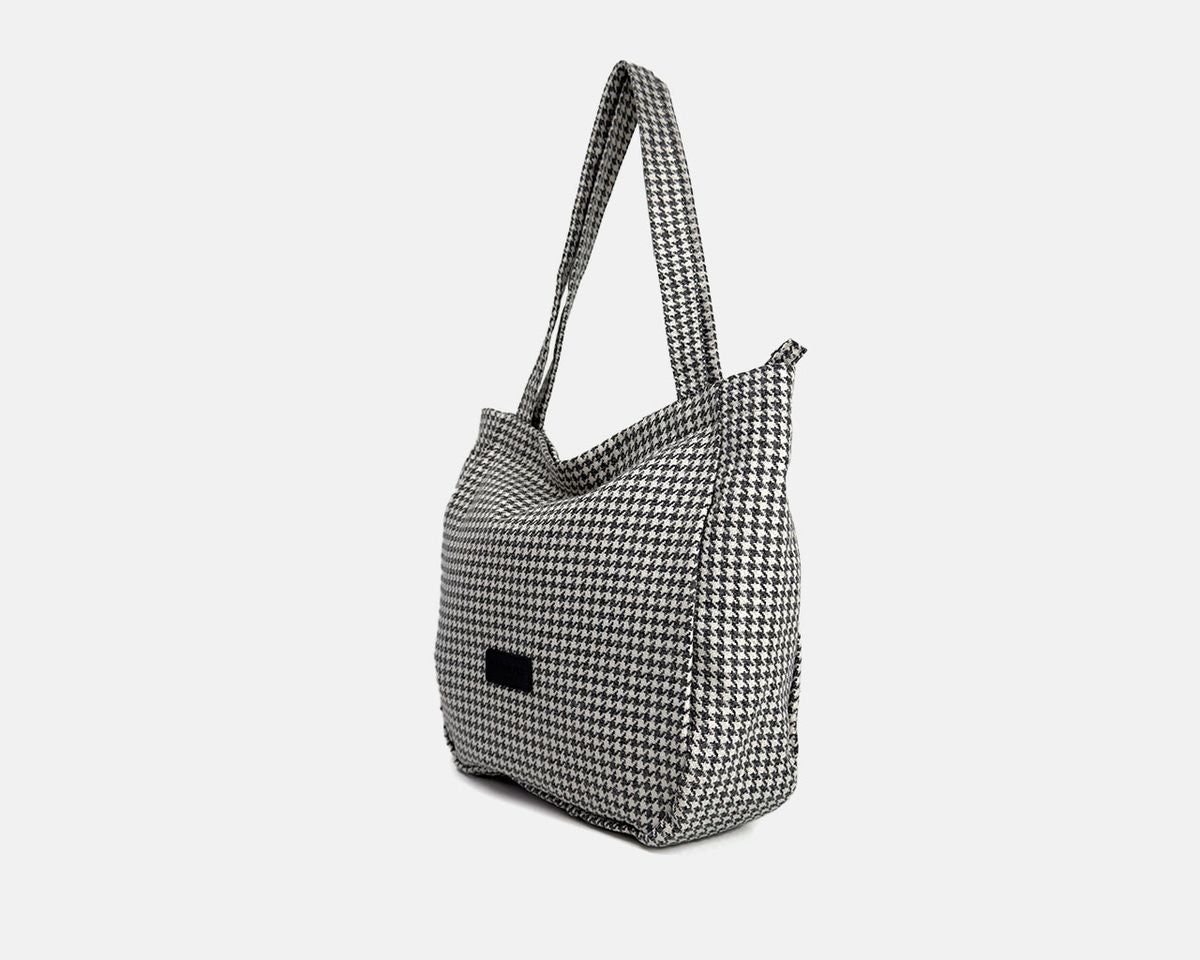 Bossa tipus tote gran MINIOTS estampada