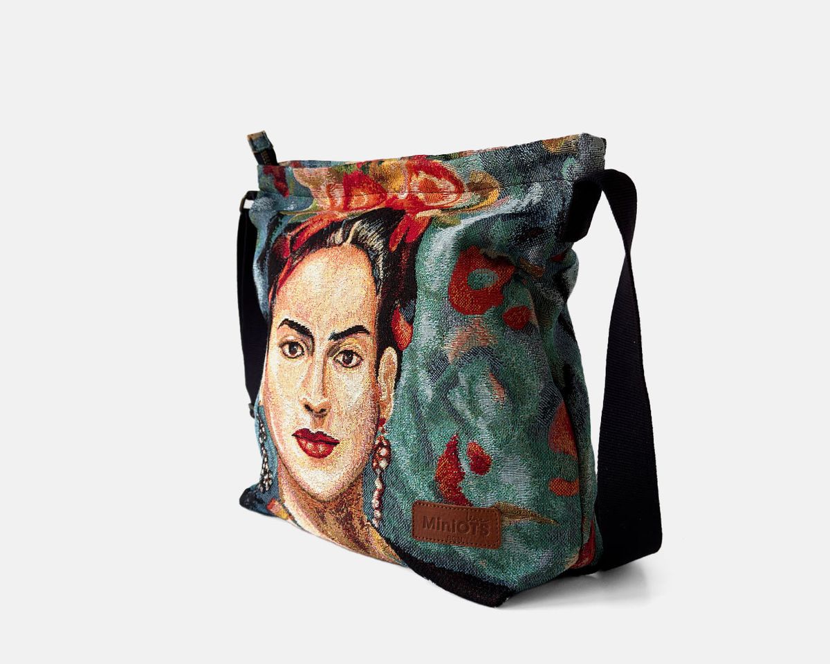 Bolso bandolera mediano MINIOTS Frida Kahlo