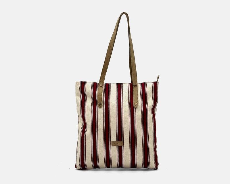 Bolso de hombro tipo shopper CUIROTS Beach