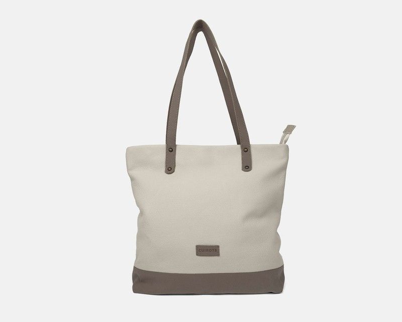 Bolso de hombro tipo shopper CUIROTS Desert
