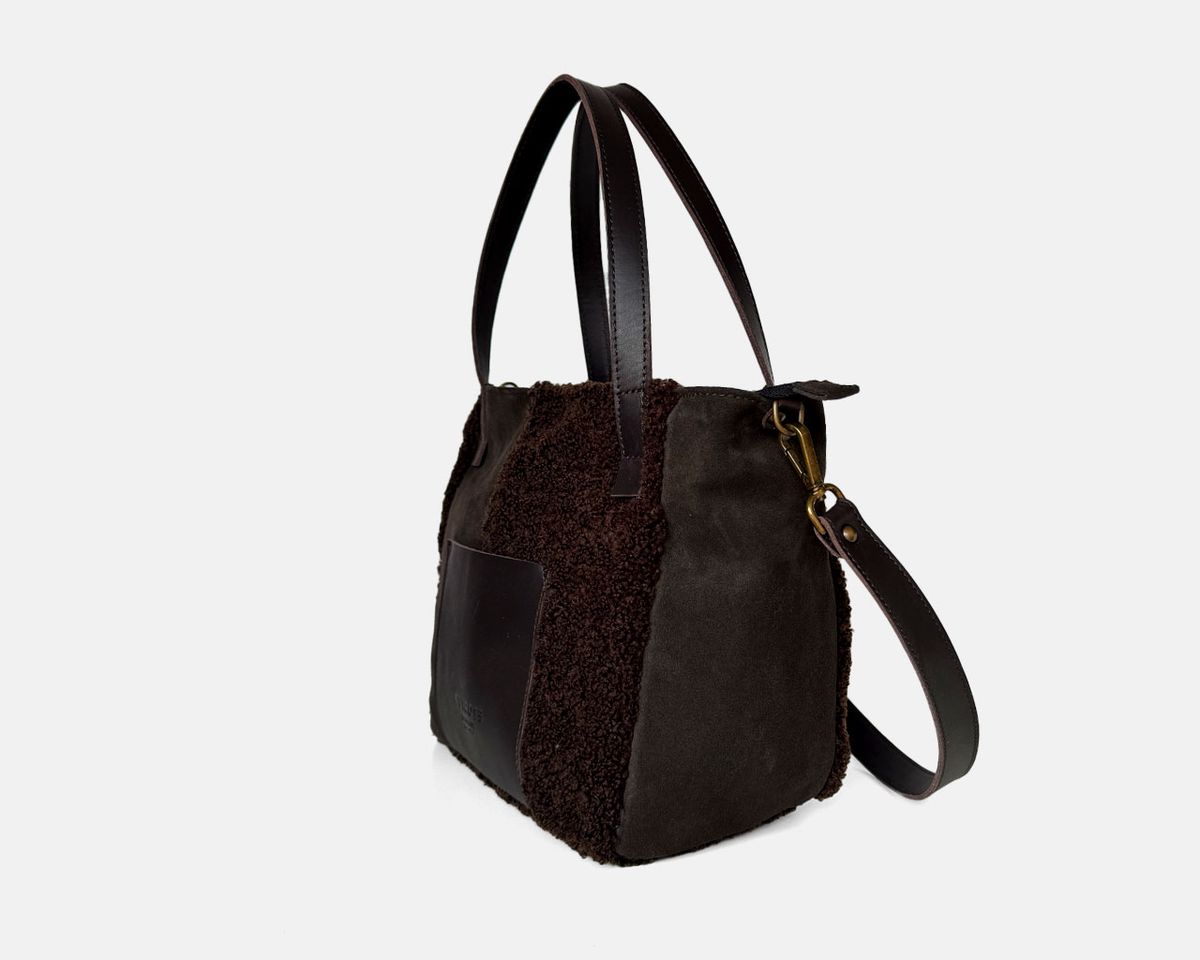 Bolso de mano y bandolera CUIROTS Patchwork
