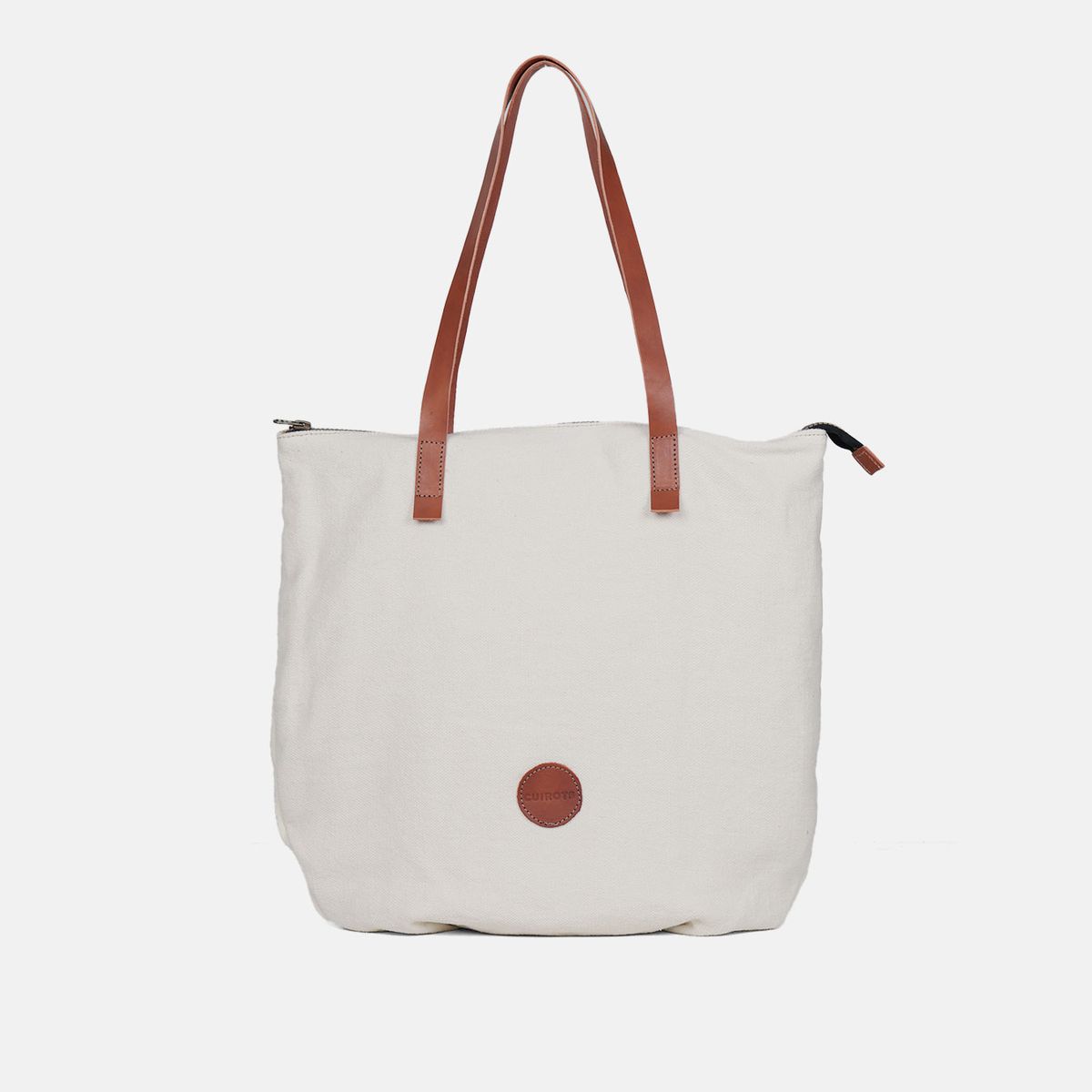 Bolso shopper de lino CUIROTS Louise
