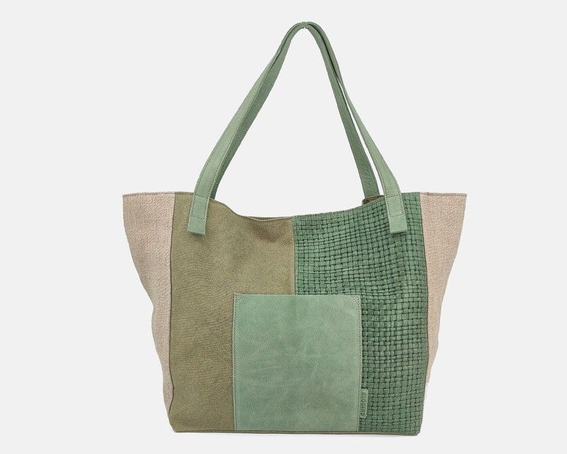 CUIROTS Patchwork Tote Bag