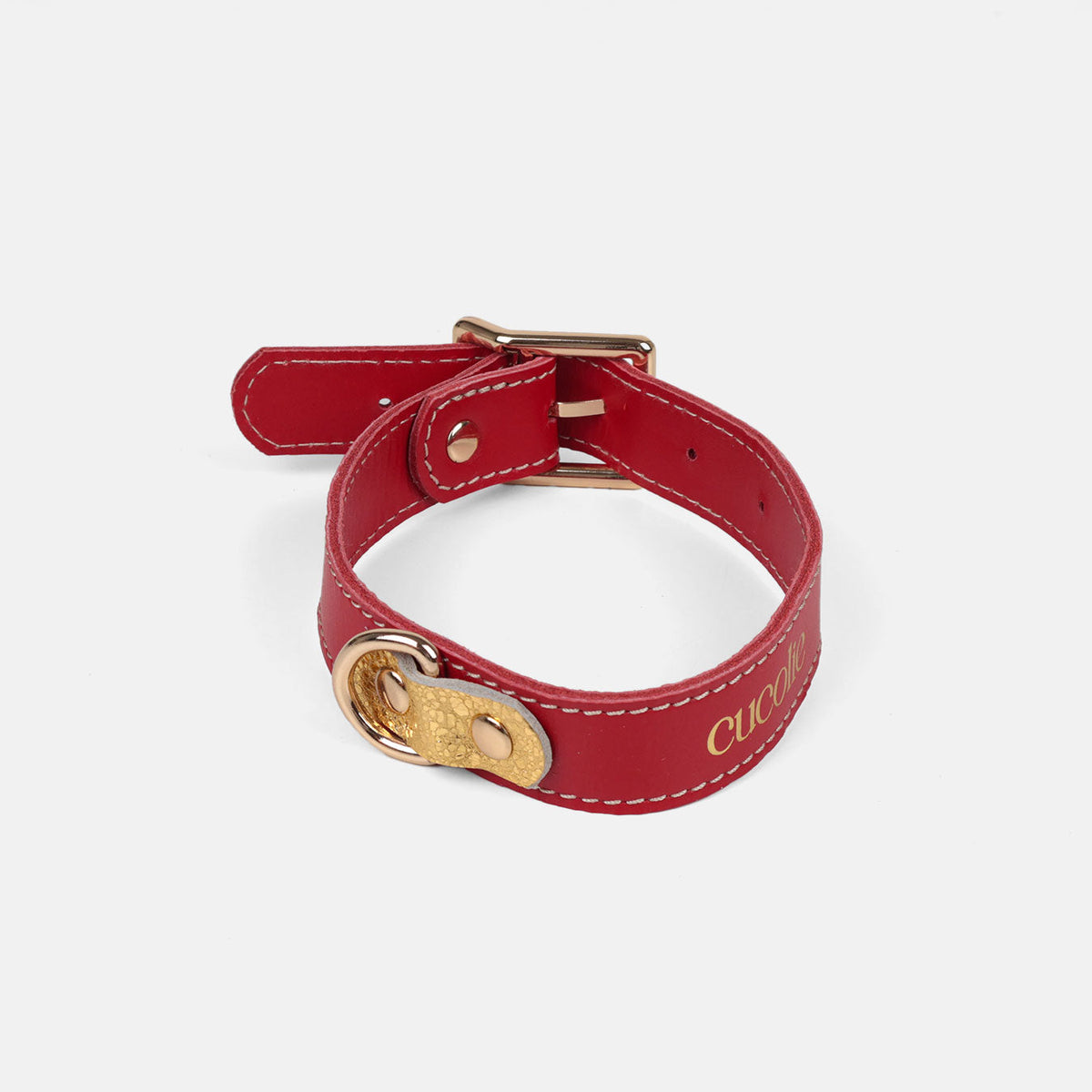 Collar Bimba M rojo