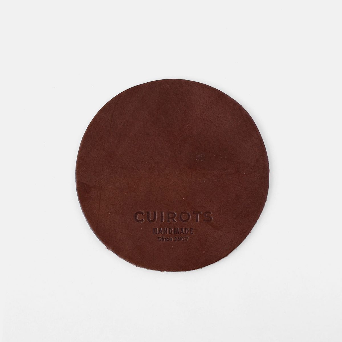 Posavasos individuales CUIROTS piel semi rígido