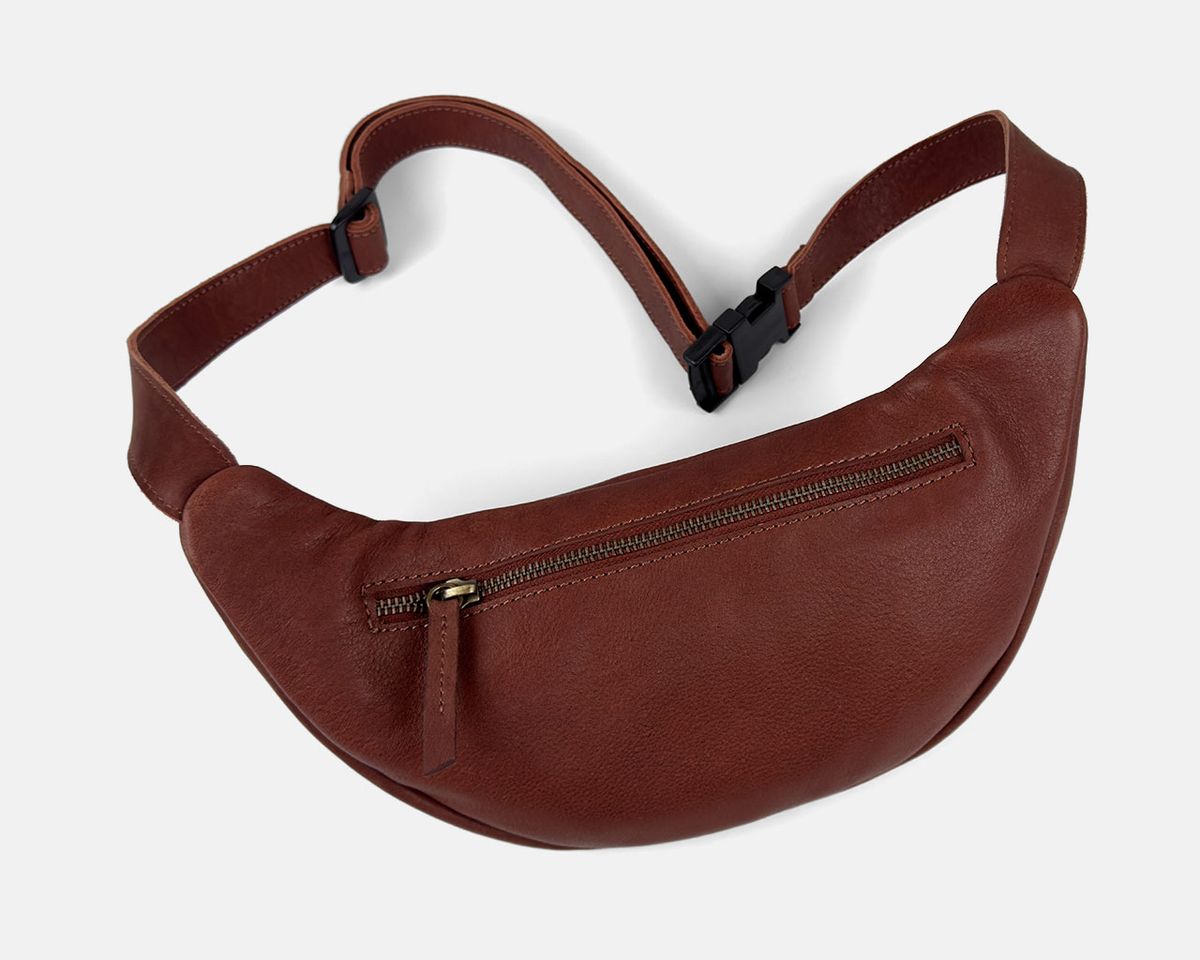 Ronyonera bandolera CUIROTS Classic de pell