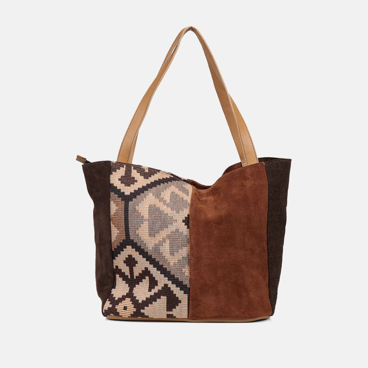 Shopper Kilim CUIROTS visto desde el otro lado