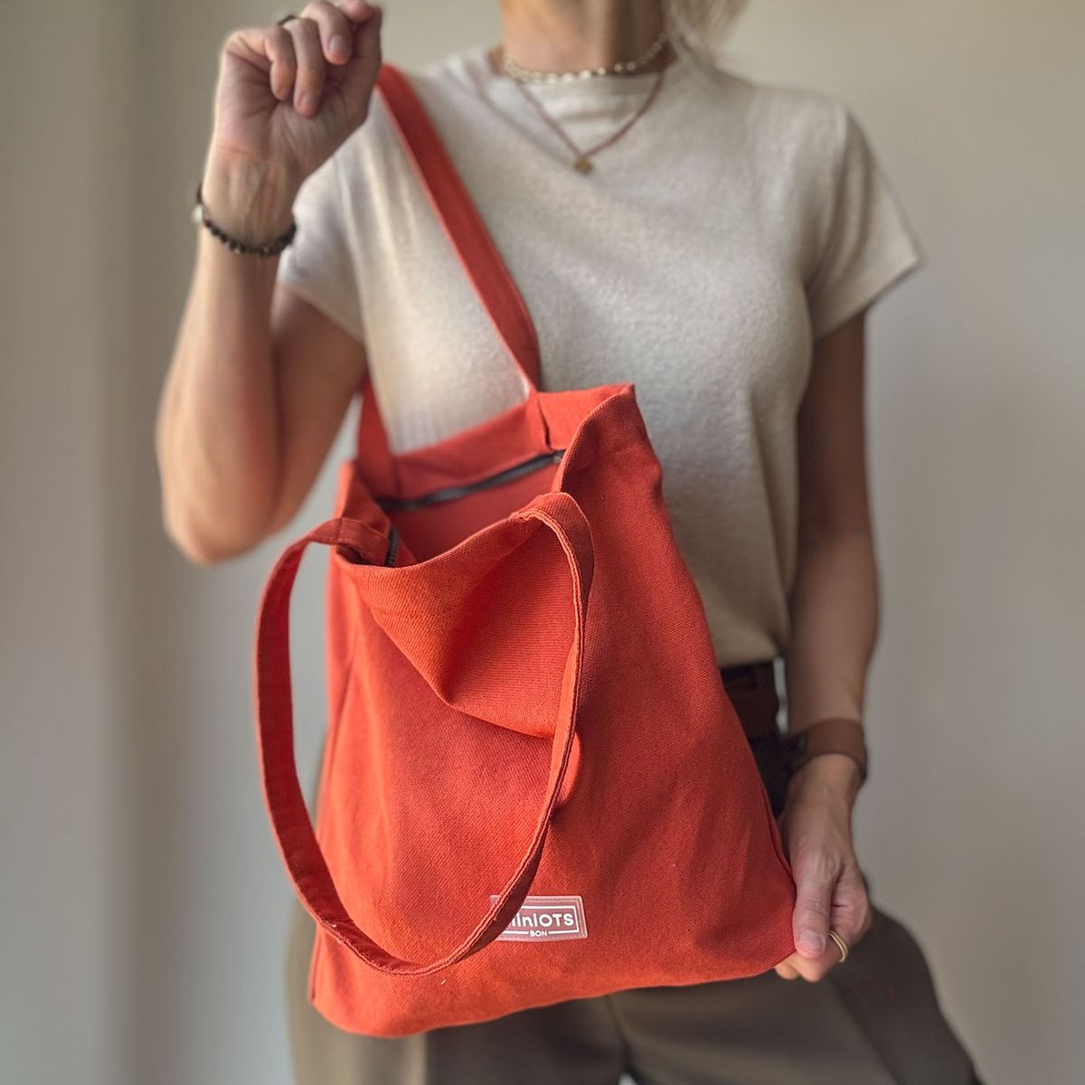 Bolso shopper mediano MINIOTS Minicanva