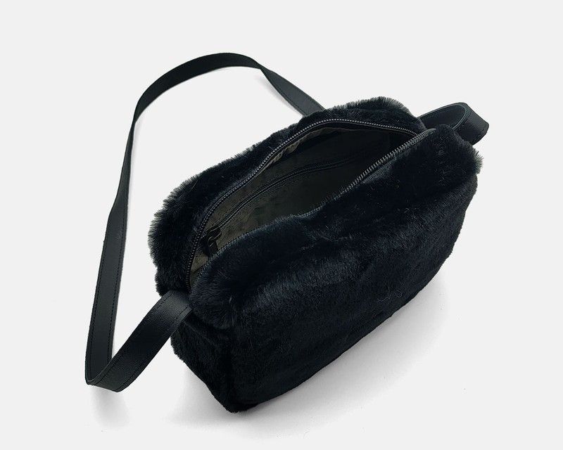 Bandolera mitjana CUIROTS Grosseto amb pèl