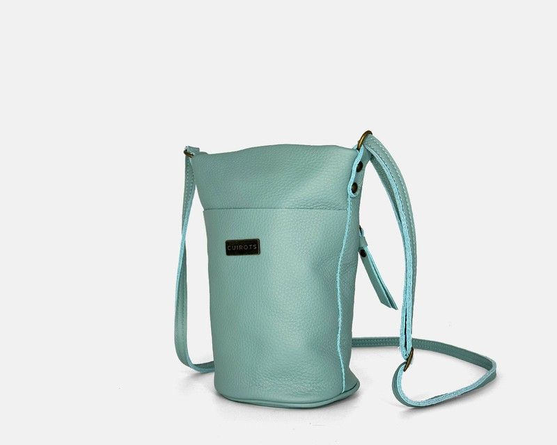 Bandolera mini CUIROTS Seta de piel