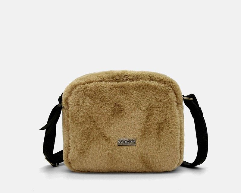 Bandolera pequeña CUIROTS Grosseto con pelito
