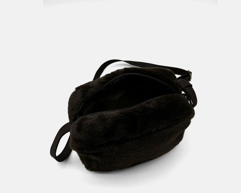 Bandolera pequeña CUIROTS Grosseto con pelito