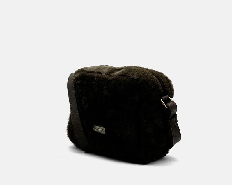 Bandolera pequeña CUIROTS Grosseto con pelito