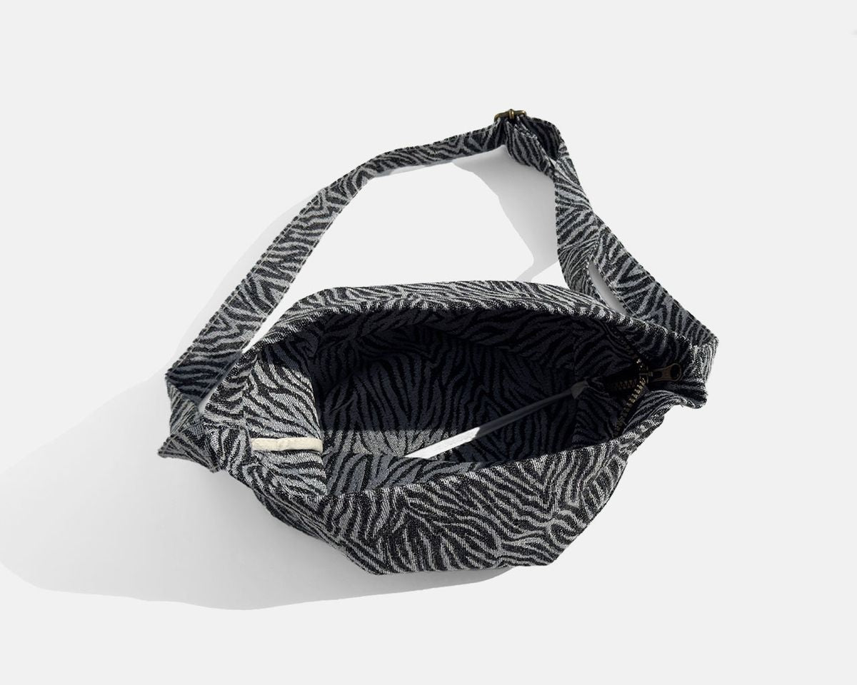 Bossa bandolera mitjana MINIOTS zebra
