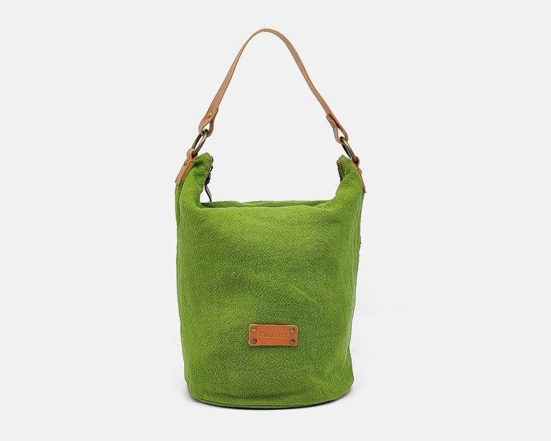 Bolso de hombro CUIROTS de lino reciclado