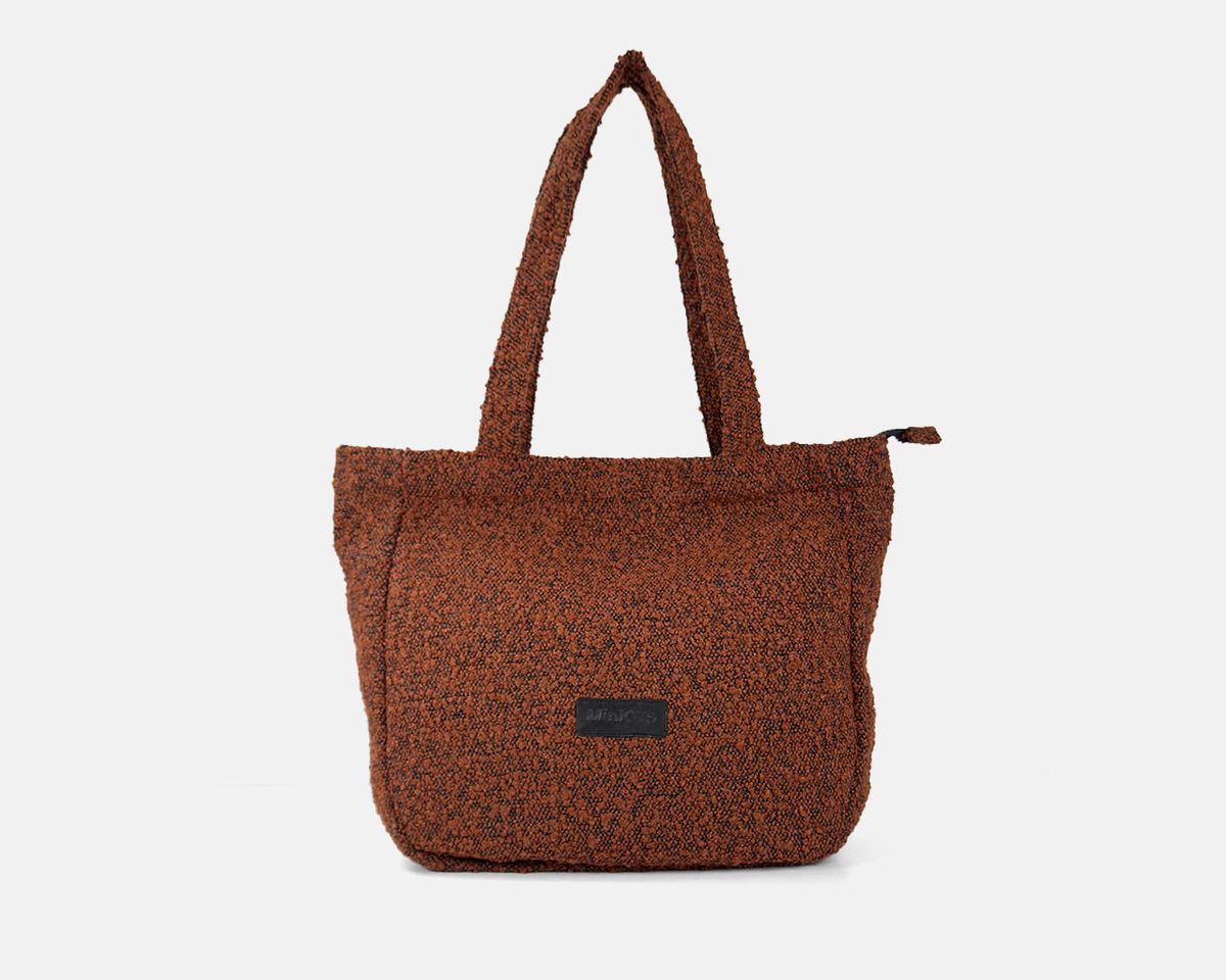 MINIOTS large bouclé tote bag