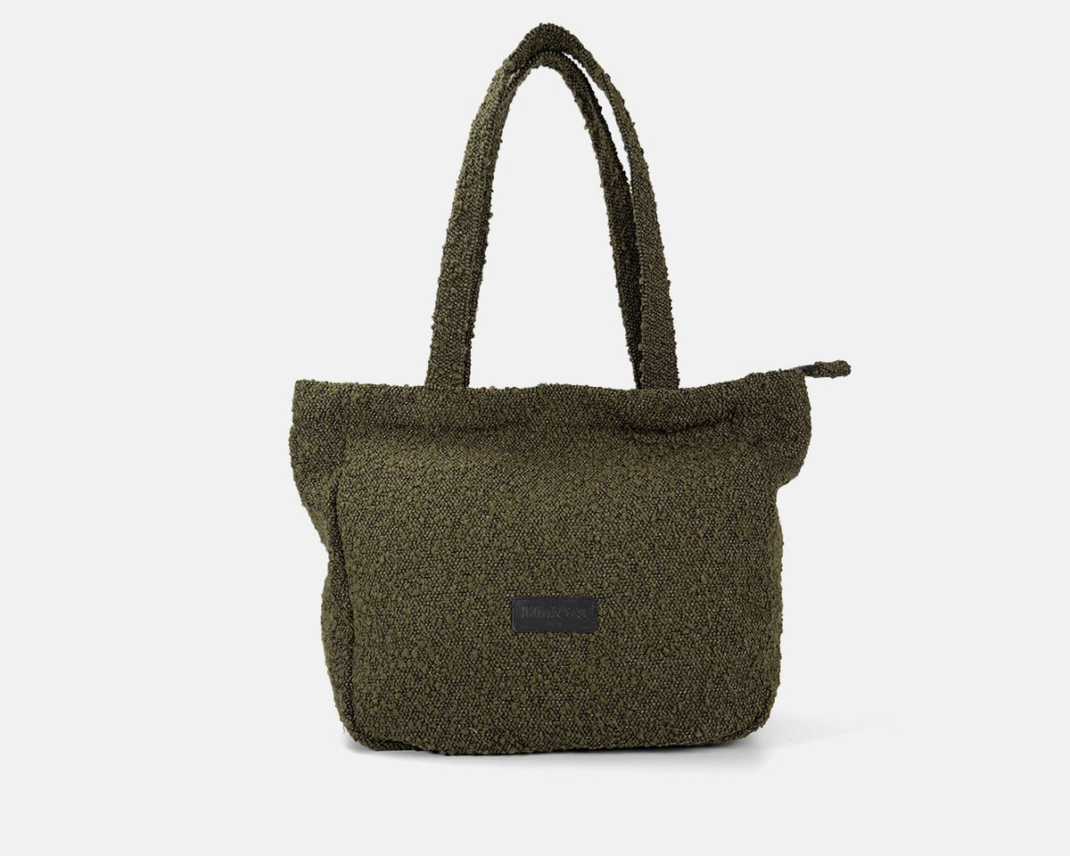 MINIOTS large bouclé tote bag