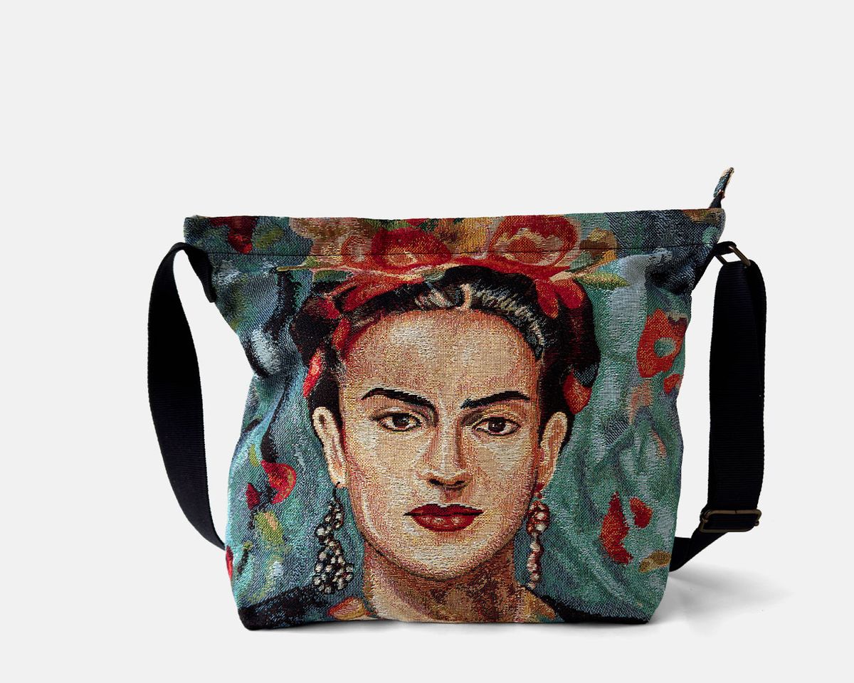 Bolso bandolera mediano MINIOTS Frida Kahlo