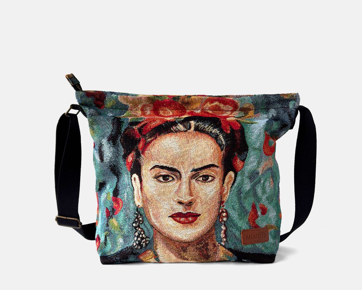 Bolso bandolera mediano MINIOTS Frida Kahlo