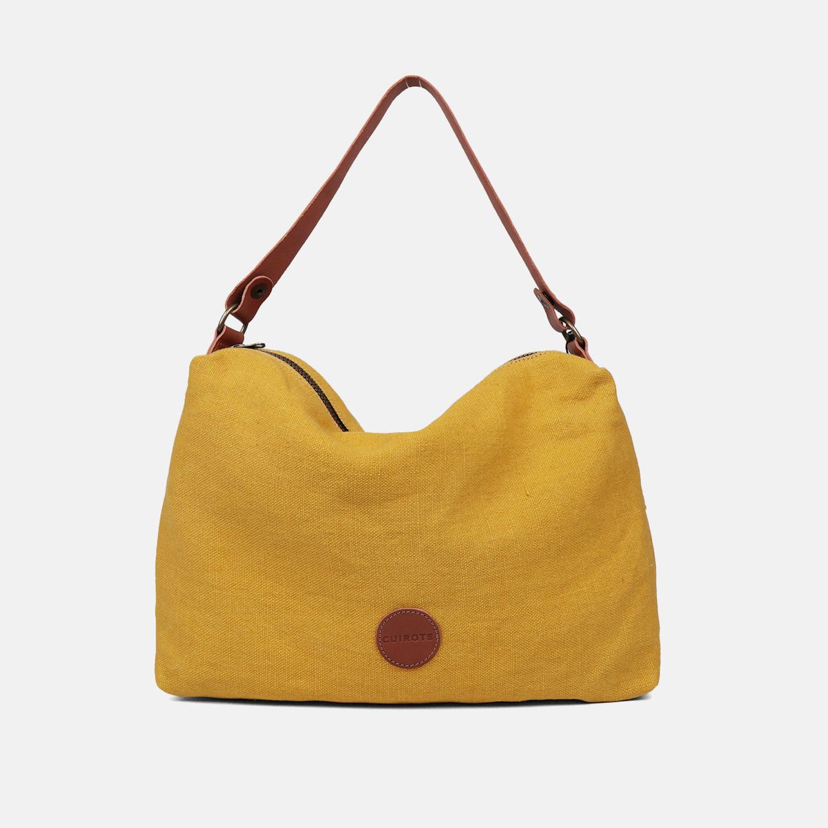 Bolso de hombro lino CUIROTS Louise