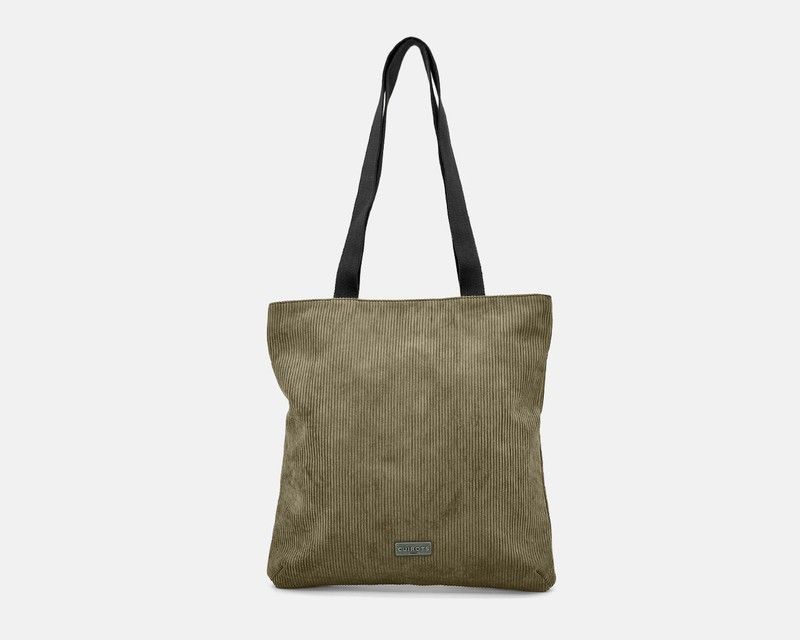 Bolso de hombro Shopper CUIROTS Winter de Pana