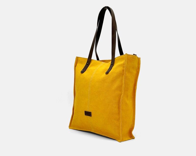 Bolso de hombro tipo shopper CUIROTS Canvas
