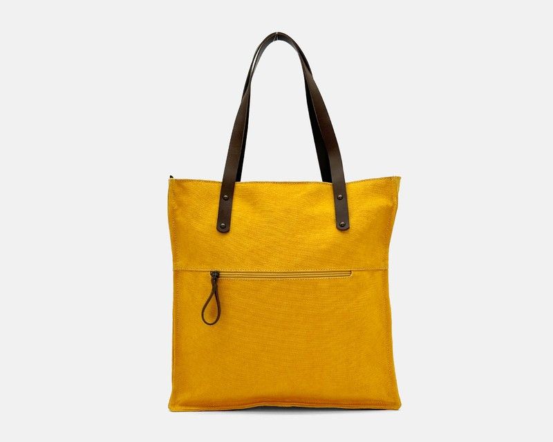Bolso de hombro tipo shopper CUIROTS Canvas