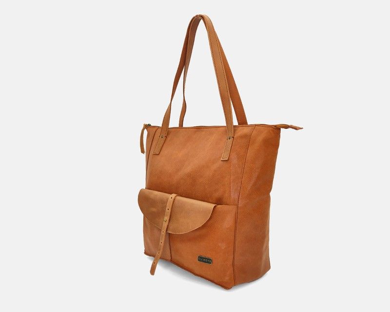 Bossa d'espatlla tipus Tote CUIROTS Original de pell