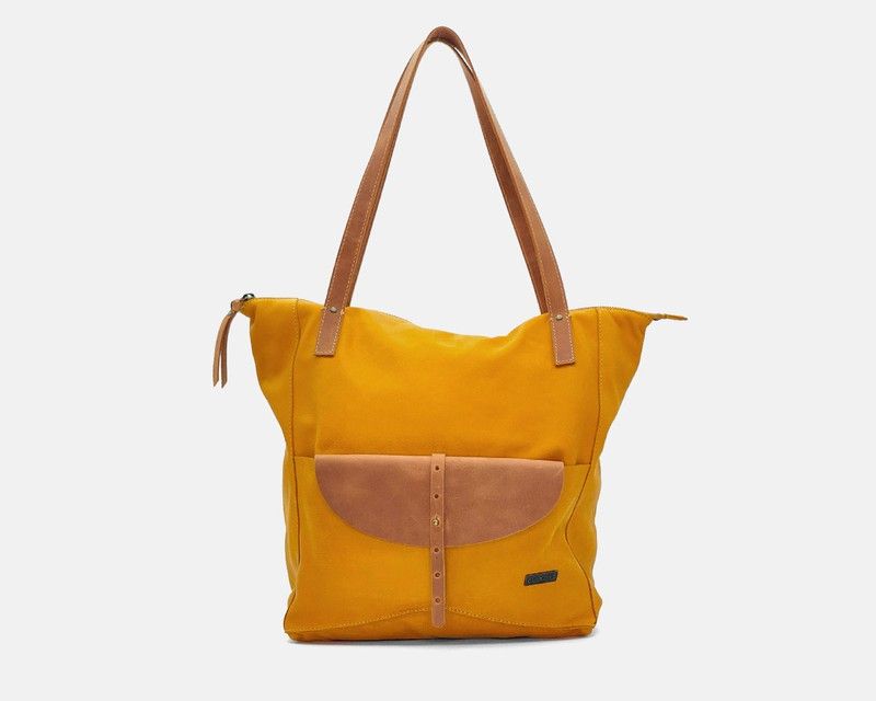 Bossa d'espatlla tipus Tote CUIROTS Original de pell