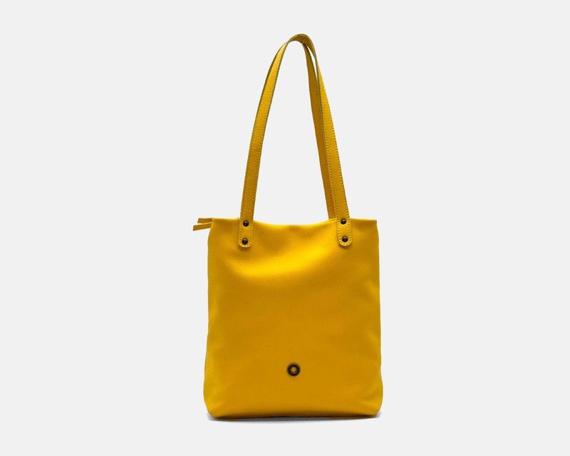 Bossa d'espatlla shopper CUIROTS seta de pell