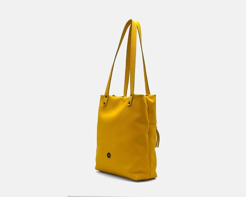 Bossa d'espatlla shopper CUIROTS seta de pell