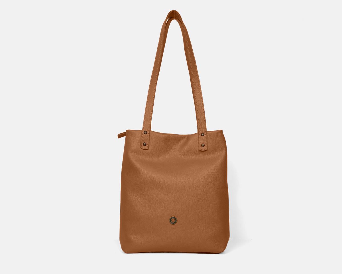 Bossa d'espatlla shopper CUIROTS seta de pell