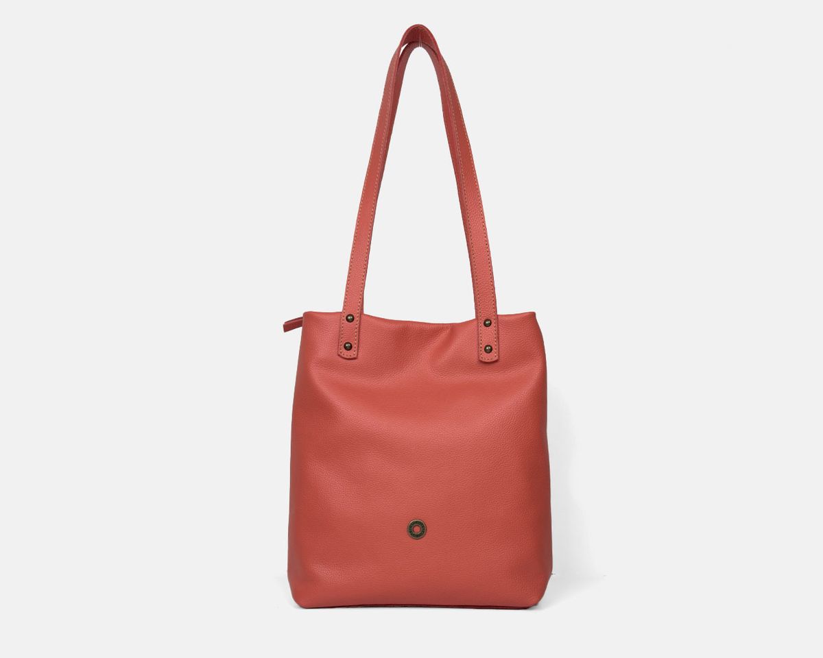 Bossa d'espatlla shopper CUIROTS seta de pell