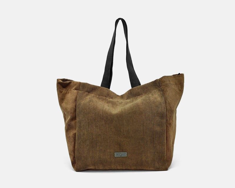 Bolso de hombro Tote CUIROTS Winter de Pana