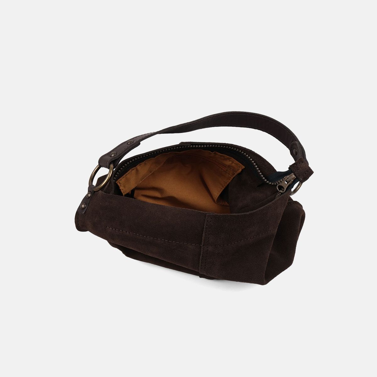 CUIROTS Zoe Suede Shoulder & Crossbody Bag