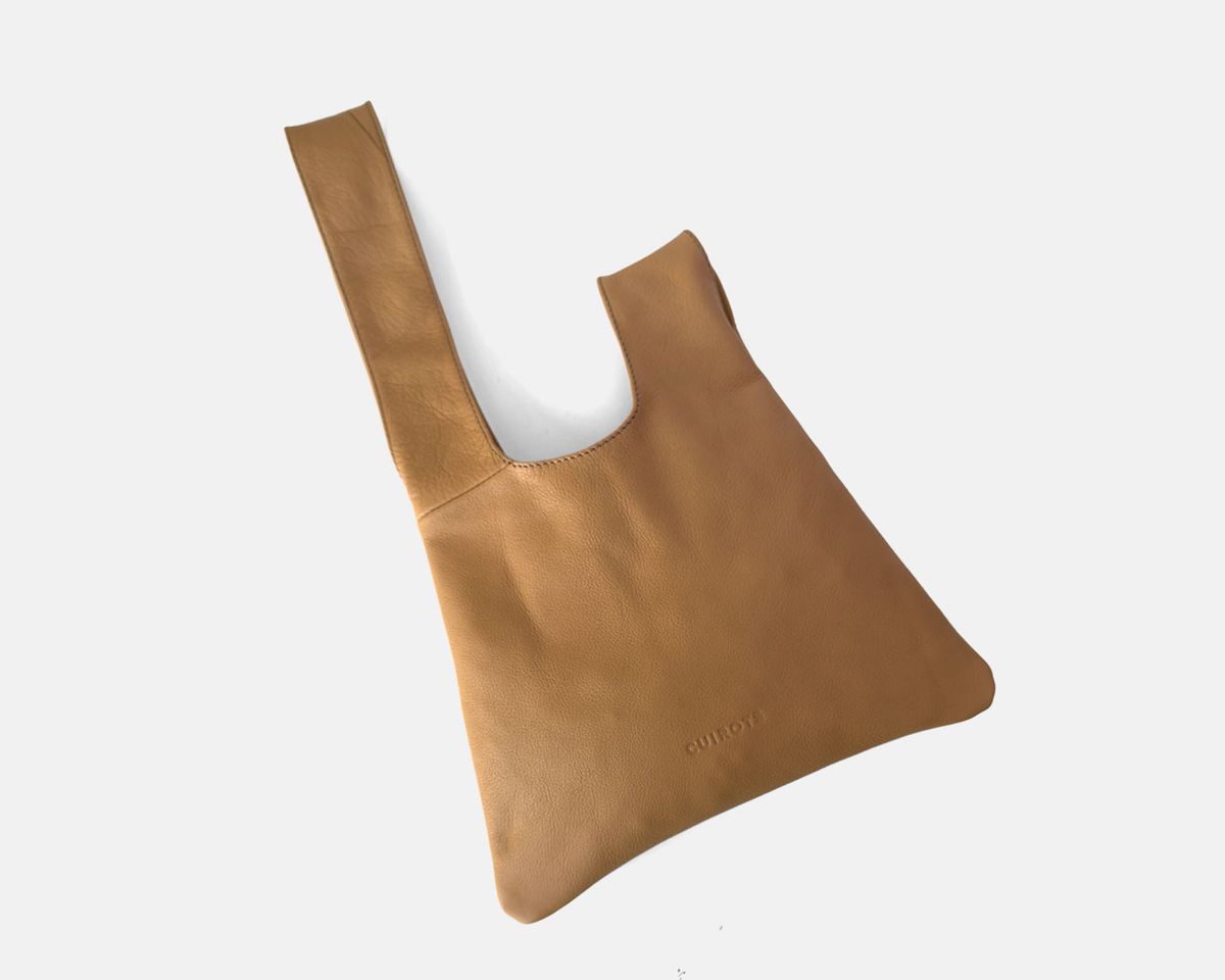 Bolso de mano CUIROTS Anna beige