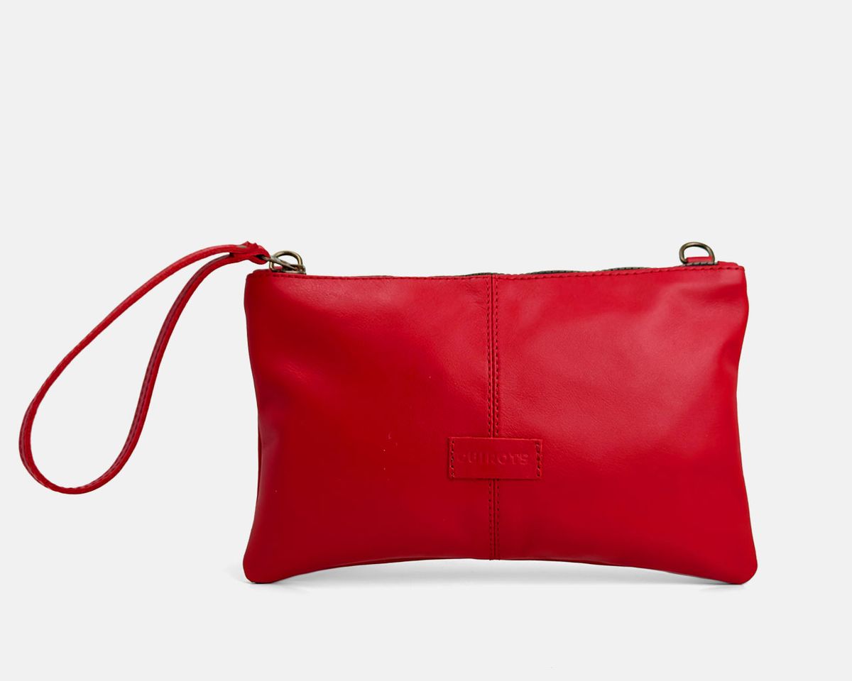 Bolso de mano tipo sobre CUIROTS Olivia
