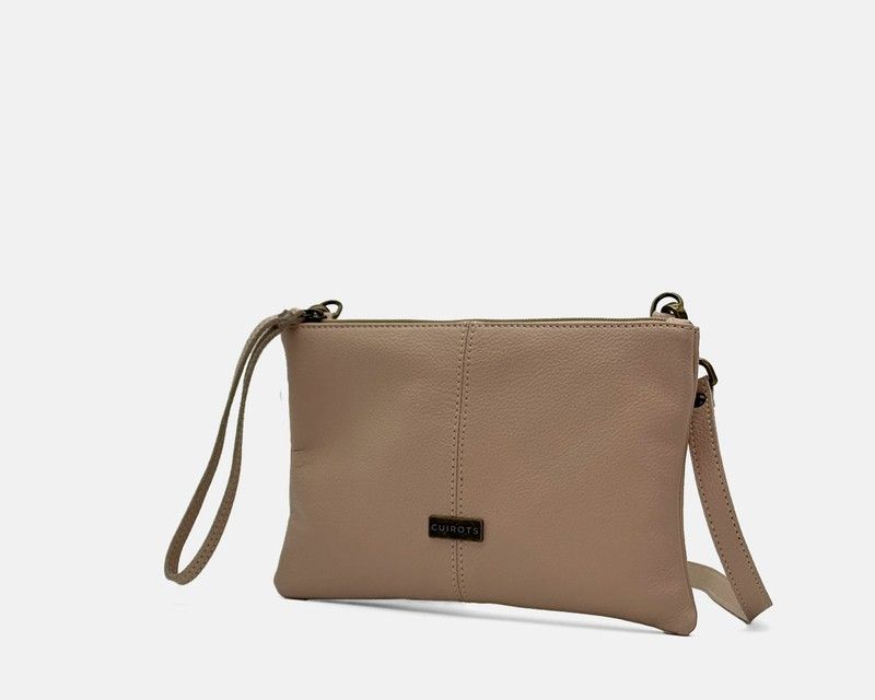 Bolso de mano tipo sobre CUIROTS Thelma