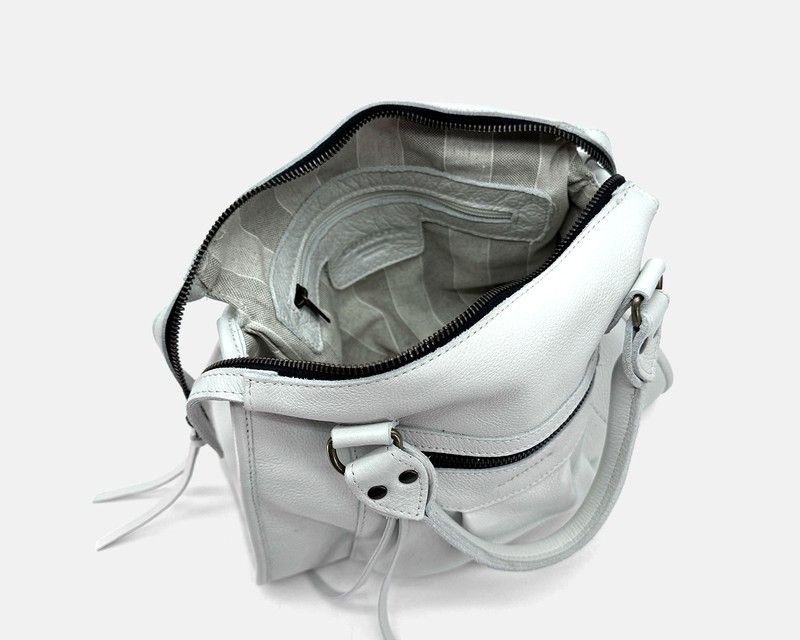 Sac à main et bandoulière en cuir CUIROTS Carla