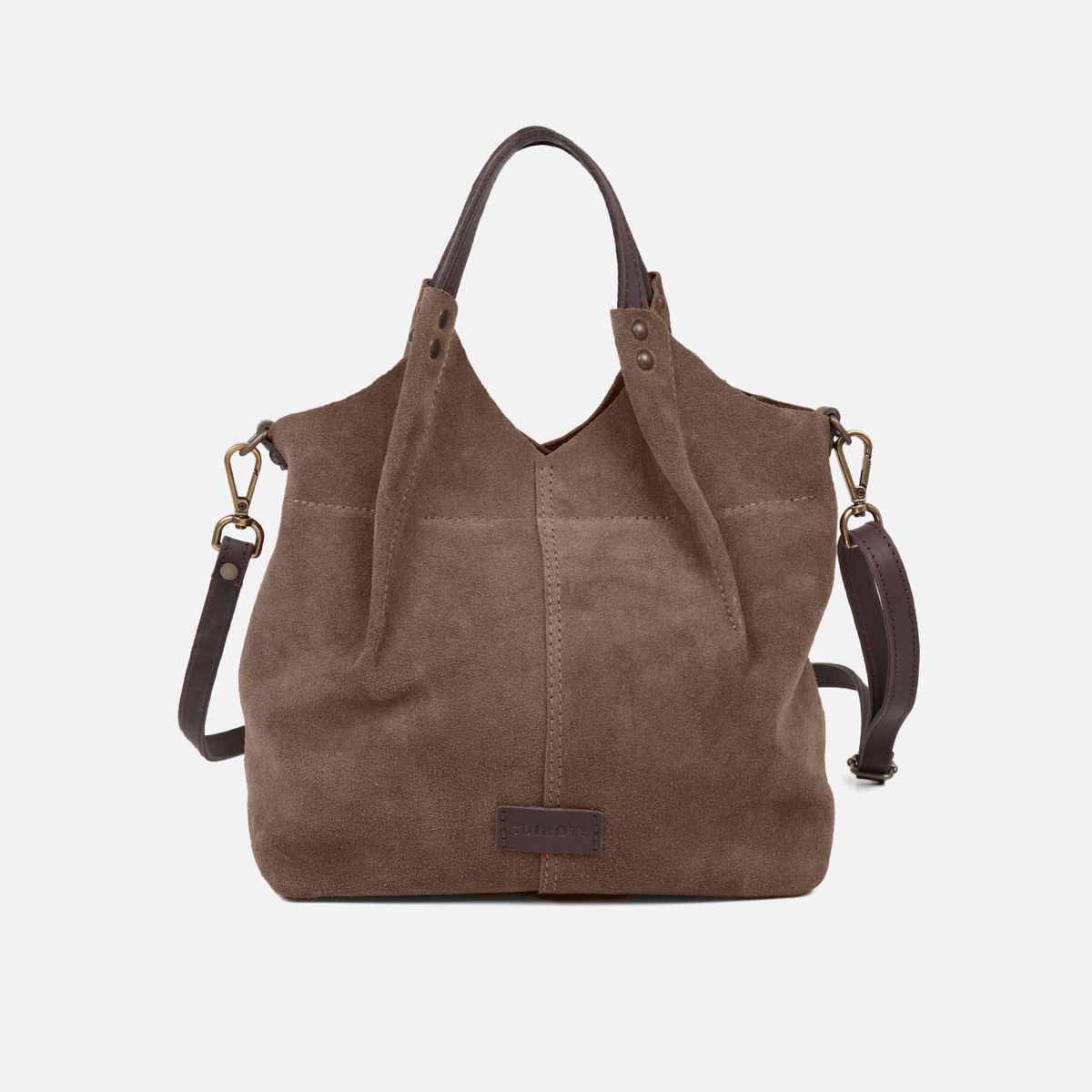 CUIROTS Zoe Suede Handbag & Crossbody