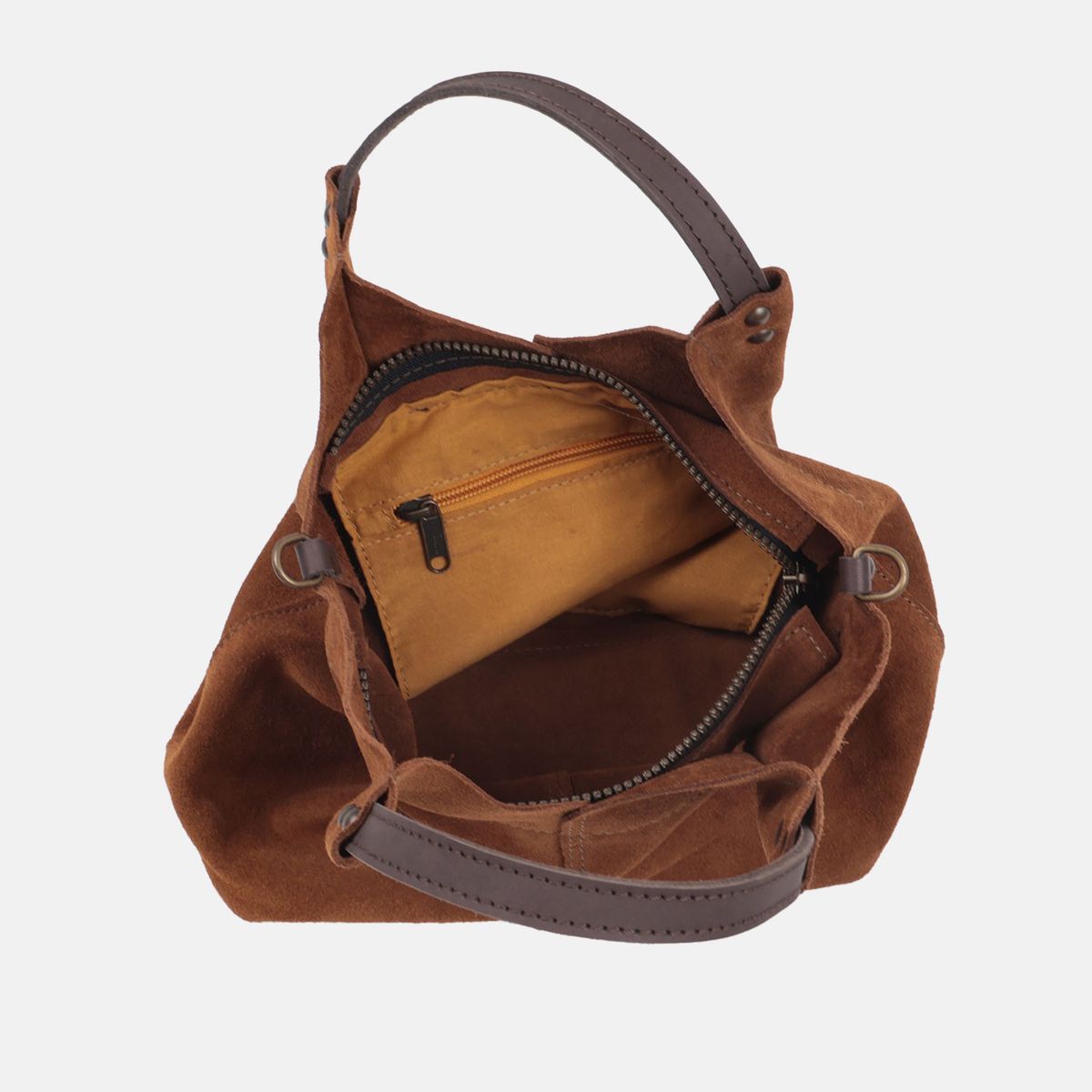 CUIROTS Zoe Suede Handbag & Crossbody