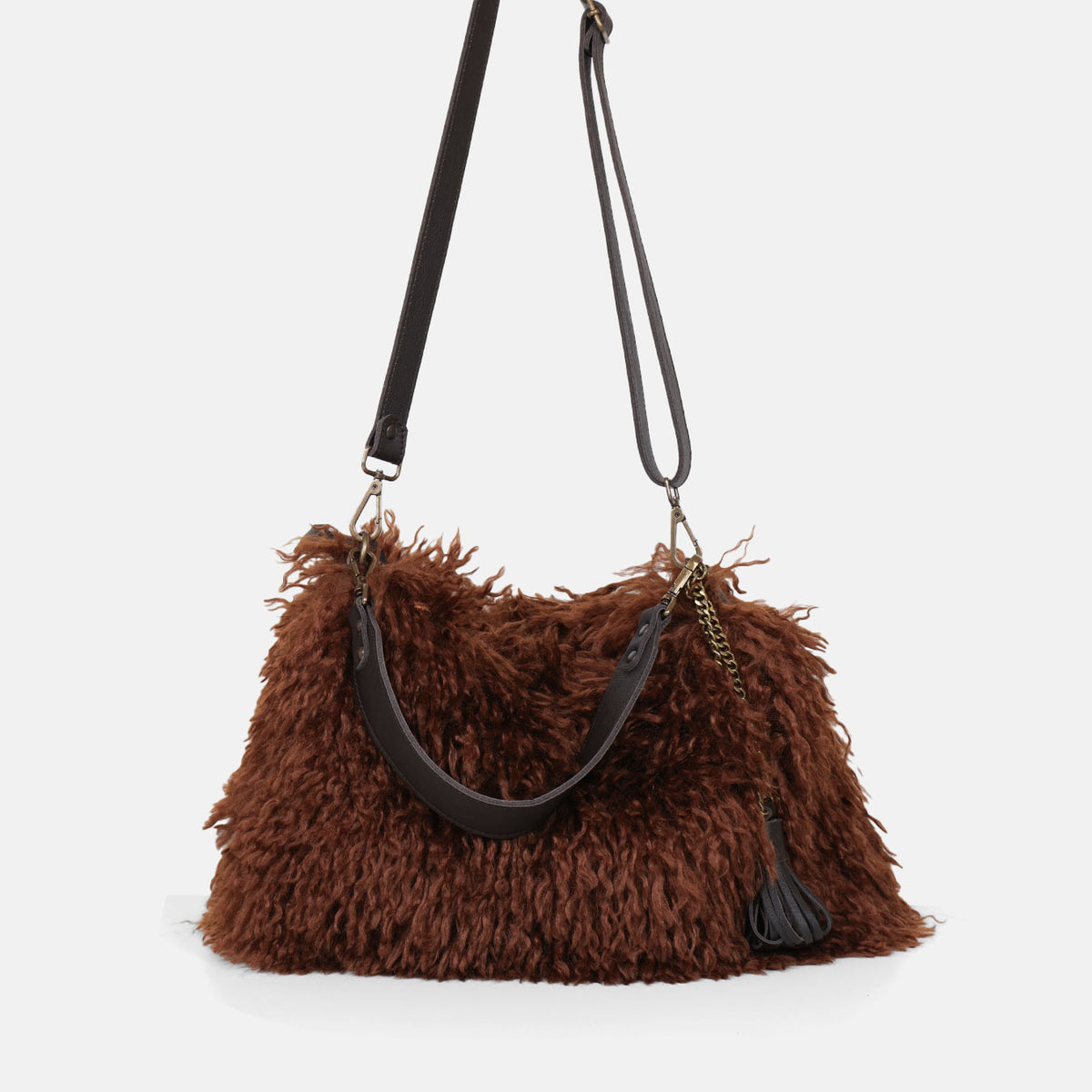 Bolso hobo y bandolera Caniche CUIROTS con el asa larga de bandolera